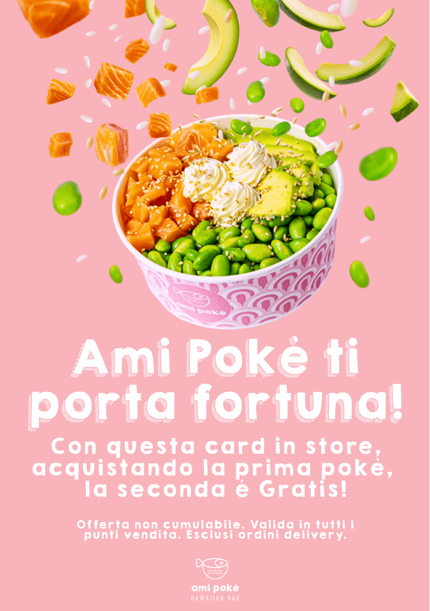 Post promozionale Ami Pokè